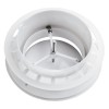Anemostat cu flansa Vents, PVC, diametru 125 mm