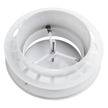 Anemostat cu flansa Vents, PVC, diametru 150 mm