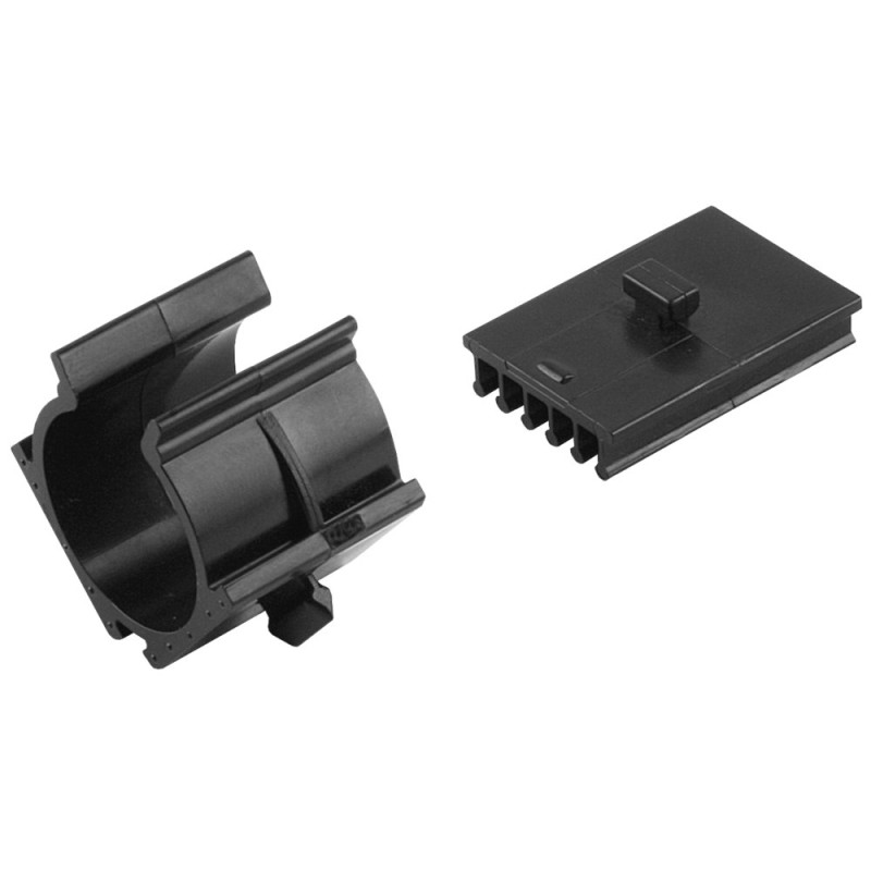 Ansamblu mascare plinte, Scilm, plastic, negru