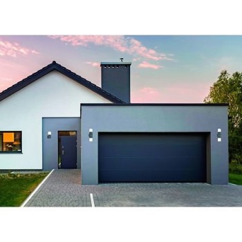 Aplica exterior Ascot, negru, 2 x E27, IP44, 40W, senzor miscare