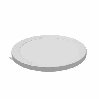 Aplica LED Hepol plastic, 24 W, temperatura ajustabila, alb, forma rotunda, senzor IP20, 300 mm