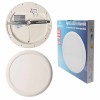 Aplica LED Hepol plastic, 25 W, temperatura ajustabila, alb, forma rotunda, 300 mm
