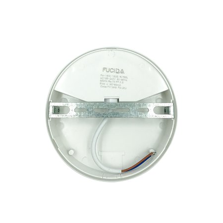 Aplica rotunda Fucida, 15W, 1050 lm, lumina alba rece 6500 K