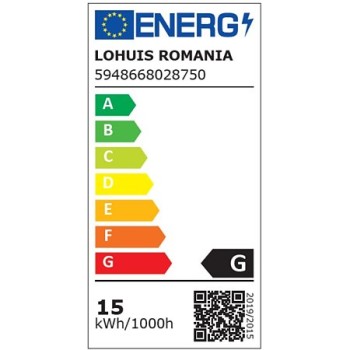 Aplica rotunda Hepol, 1 x LED, 15W