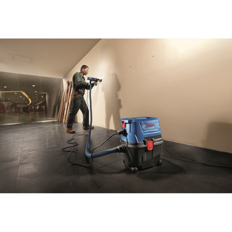 Aspirator universal Bosch GAS 15 PS Professional, 1100W, 10L, 360 x 440 mm, 3 m