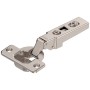Balama aruncatoare clip Blum, aplicata, otel nichelat, argintiu, deschidere 100°