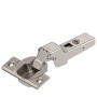 Balama aruncatoare clip Blum Motion, semi-aplicata, otel nichelat, argintiu, deschidere 110°
