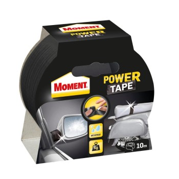Banda adeziva pentru reparatii, Moment Power Tape, negru, 48 mm x 10 m