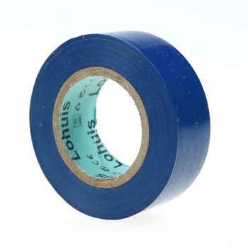 Banda izolatoare electrica PVC Lohuis, albastru, 19 mm, 74 g, rola 19 m