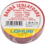 Banda izolatoare electrica PVC Lohuis, rosu, 19 mm, 74 g, rola 19 m