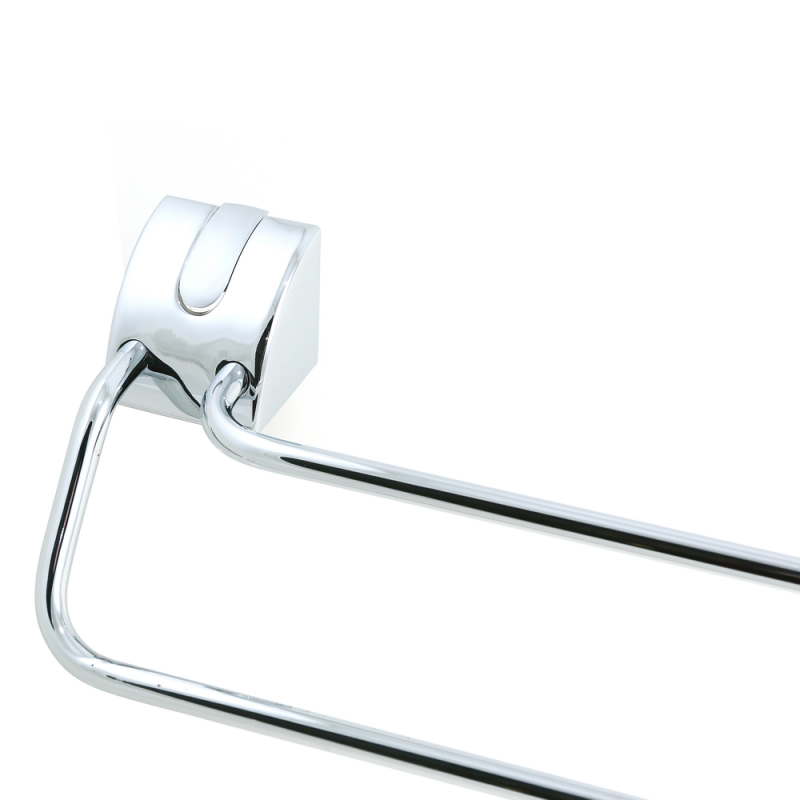 Bara suport Ferro Cascata E10, dubla, 60 cm, alama cromata