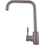 Baterie bucatarie Reecomer Alto, pivotanta, monocomanda, inox, finisaj cromat