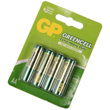 Baterie R6, zin, carbon, AA, 1,5 V
