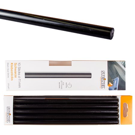 Batoane adezive Steinel pentru pistol de lipit, negru, 11 x 250 mm, set 10 buc