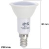 Bec E14- 24 leduri 3,5 W, lumina rece