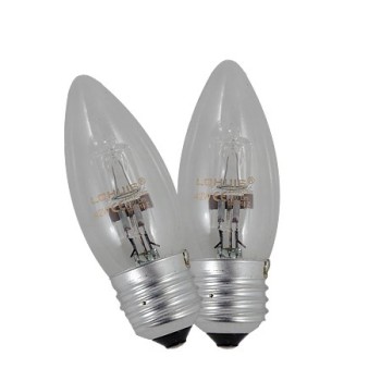 Bec halogen Lohuis, lumanare, E27, 42W