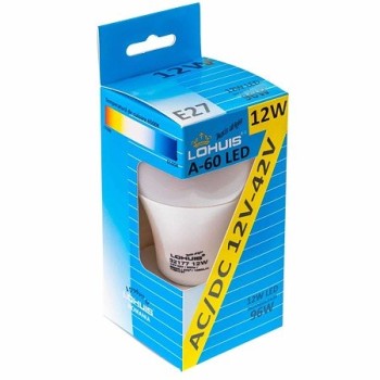 Bec LED Lohuis A60, glob, E27, 12 W, 1150 lm, 6500 K