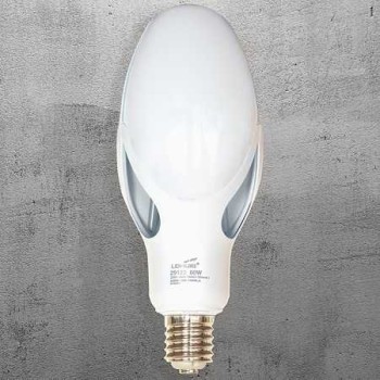 Bec LED Lohuis Flower, E40, 80 W, 8500 lm, lumina rece 6500K
