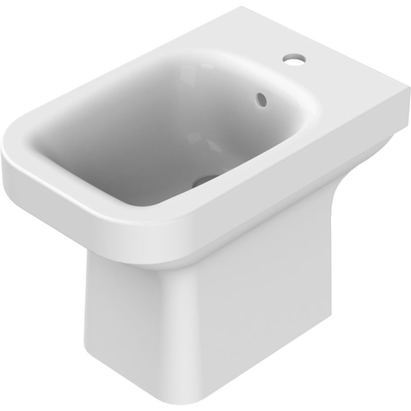 Bideu CeraStyle Noura, ceramica, evacuare verticala, 345 x 545 mm, alb