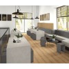 Blat bucatarie Egger F486 ST76, mat, Sparkle alb, 4100 x 600 x 38 mm