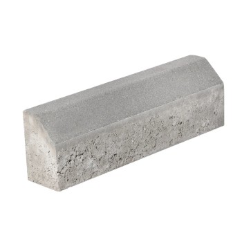 Bordura tesita Petra, gri, 50 x 10 x 15 cm