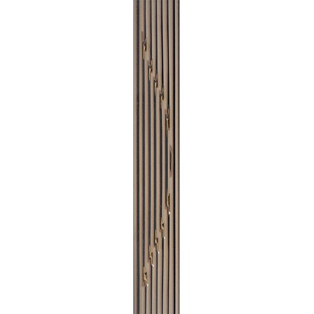 Brau faianta negru, Kai Cermics Sorel Black Lux, 6 x 40 cm