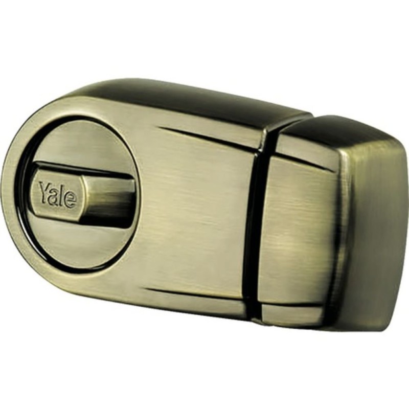 Broasca aplicata Yale,  otel, satin antic
