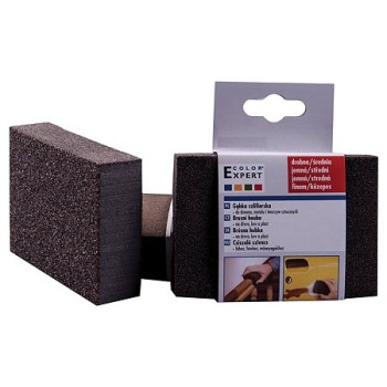 Burete slefuit fin-mediu, pentru lemn/metal/plastic, 100 x 70 x 25 mm