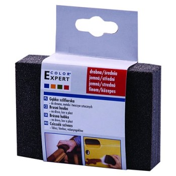 Burete slefuit mediu-grosier, pentru lemn/metal/plastic, 100 x 70 x 25 mm