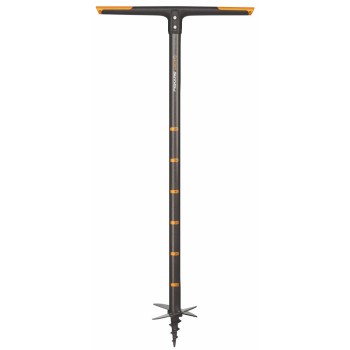 Burghiu de pamant Fiskars (M) QuikDrill, pentru gradina, otel, FiberComp