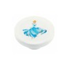 Buton rotund Sedef, model Cindy, plastic, 40 mm