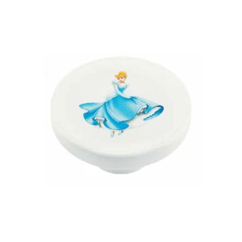 Buton rotund Sedef, model Cindy, plastic, 40 mm