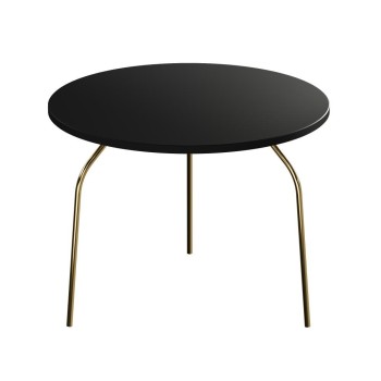 Cadru masa cu 3 picioare, otel, auriu, 440 mm