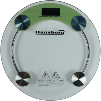 Cantar electronic baie,  Hausberg HB 6000, alb