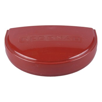 Capac jgheab PVC Regenau, 125 mm, rosu RAL 3011