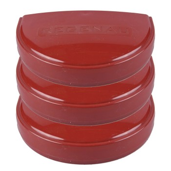 Capac jgheab PVC Regenau, 125 mm, rosu RAL 3011