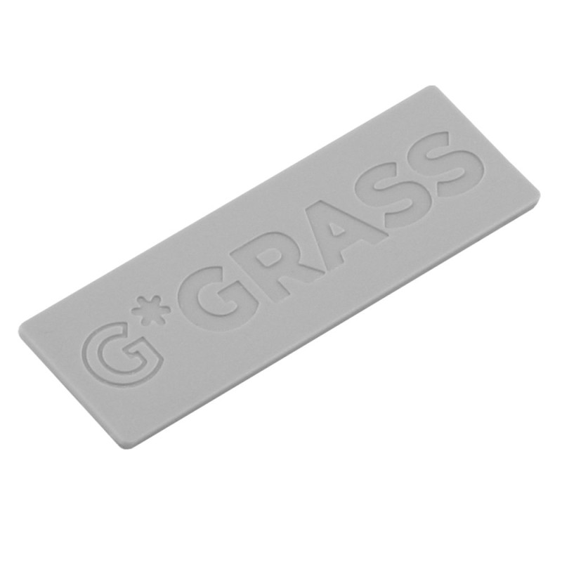 Capac mascare cu logo Nova Pro One, plastic, gri, 4 cm