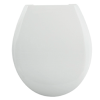 Capac pentru WC Romtatay Arizona, duroplast, alb, 43 x 36.5 cm