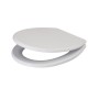 Capac WC Cersanit President, polipropilena, alb, 45.9 x 36.7 cm