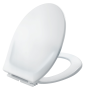 Capac WC Eurociere Z3, polipropilena, alb, 46 x 36 x 18.5 cm