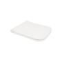Capac WC Turkuaz CeraStyle Noura, polipropilena, soft close, alb, 43.5 x 34.8 cm