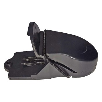 Capcana soareci Ratimor Plus, mecanica, HDPE, negru, 12.4 x 5.5 x 18.4 cm, 2 bucati/set