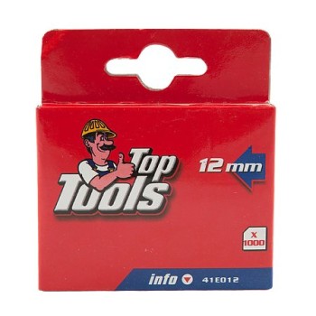 Capse Topex, pentru tapiterie, de tip J, 12 x 11,3 x 0,7 mm, 1000 buc