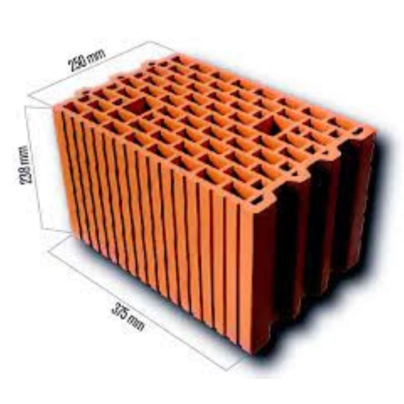 Caramida Brikston 25 NF, 375 x 250 x 238 mm