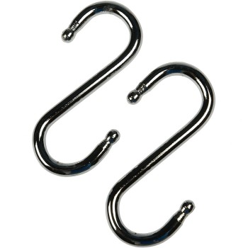 Carlige mici pentru bucatarie, fier cromat, 65 x 50 x 5 mm, SET 2 BUC