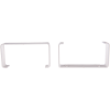 Clema D/UMP 110x55 mm, Dospel, alb