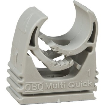 Clema OBO, Multi-Quick, O15-19MM(100), gri deschis