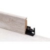 Cleme montaj plinta MDF Set, PVC, inaltime plinta 60 mm, 20 bucati/set