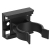 Clips pentru picior bucatarie, PVC, negru, 29.5 mm