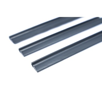 Clips prindere, plastic, gri antracit, 19 cm